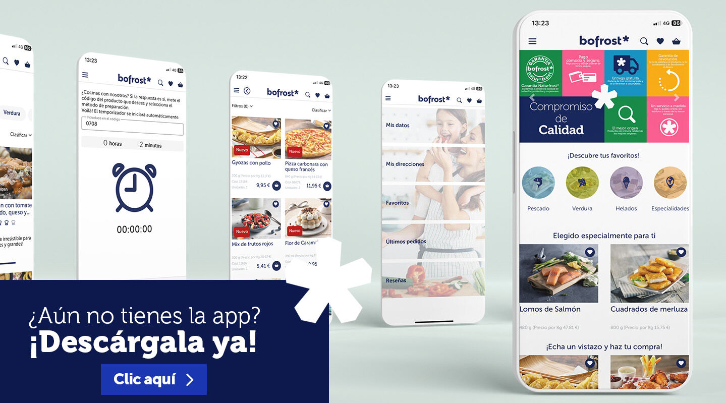 Descarga la app de bofrost