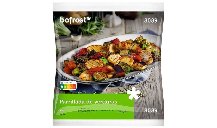 Salteados de verduras - Parrillada de verduras