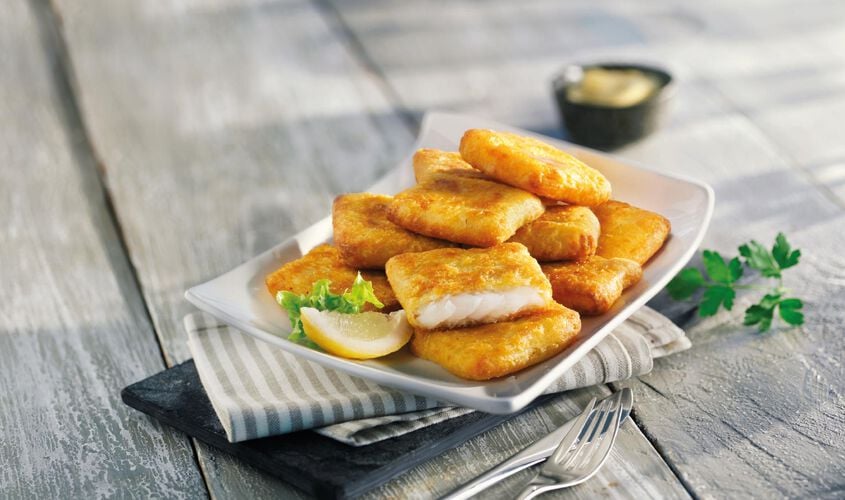 Preparado - Cuadrados de merluza