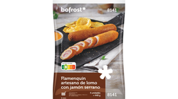  - Flamenqu&iacute;n artesano de lomo con jam&oacute;n serrano