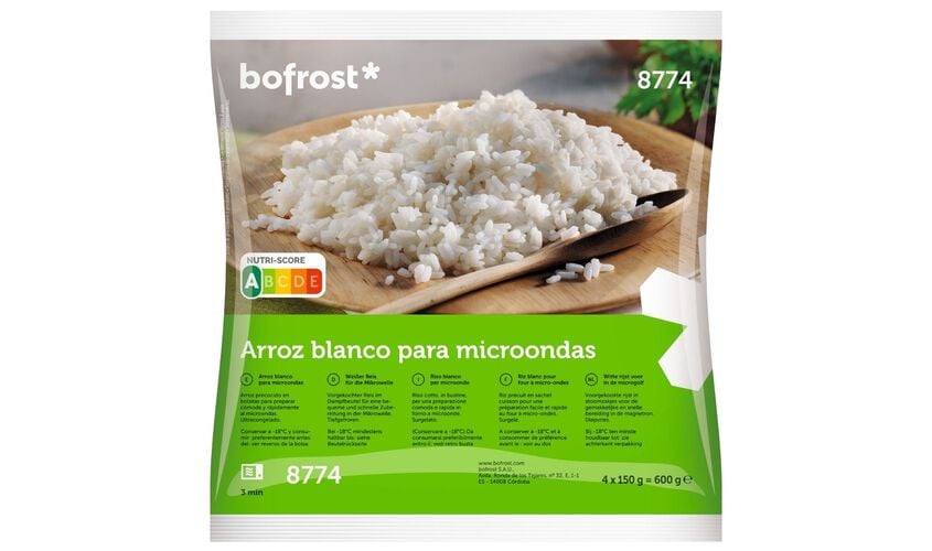 Natural - Arròs blanc per a microones