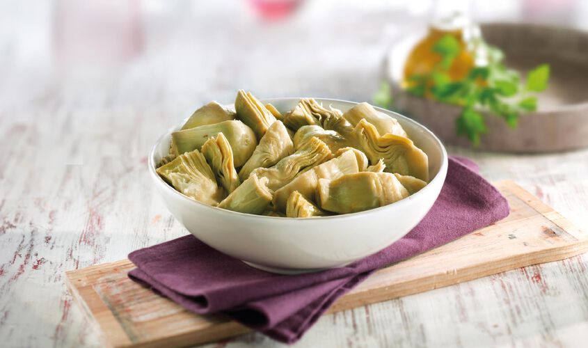 Natural - Alcachofas troceadas