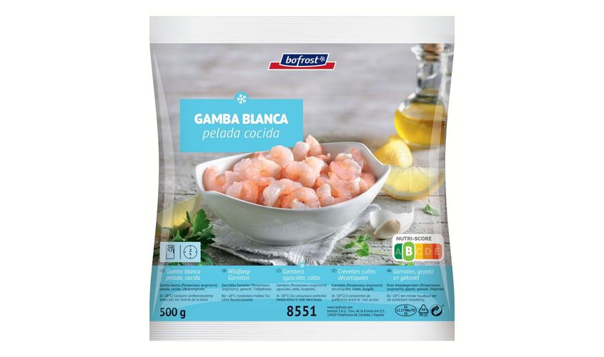 Marisco y Cefalópodo - Gamba pelada, cuita