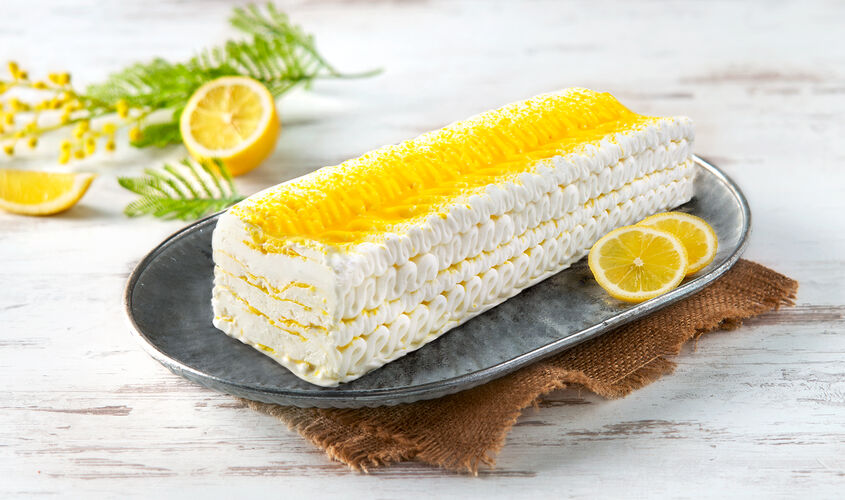 Copas y barras - Milhojas de limón XL