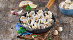 Marisco y Cefal&oacute;podo - Almeja del pac&iacute;fico, cocida