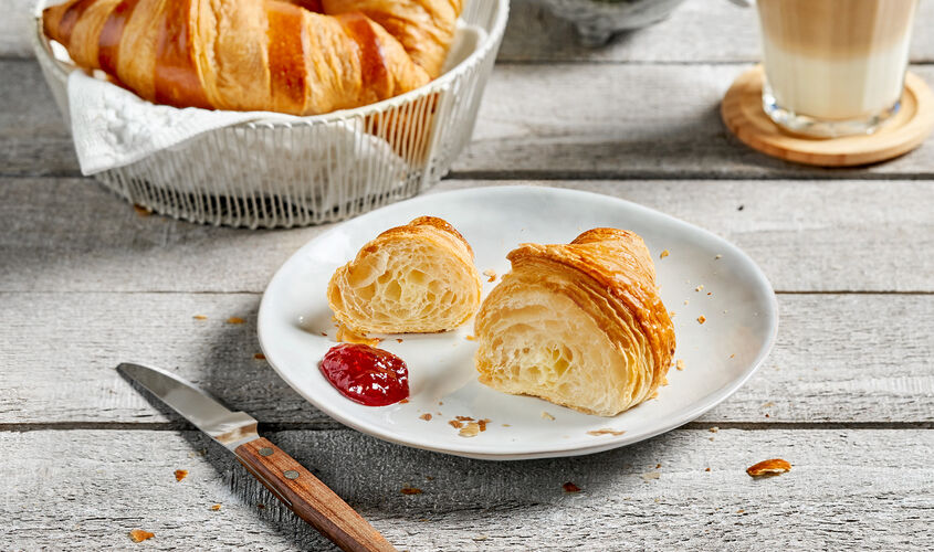 Pasteler&iacute;a - Croissants franceses de mantequilla 440 gr.