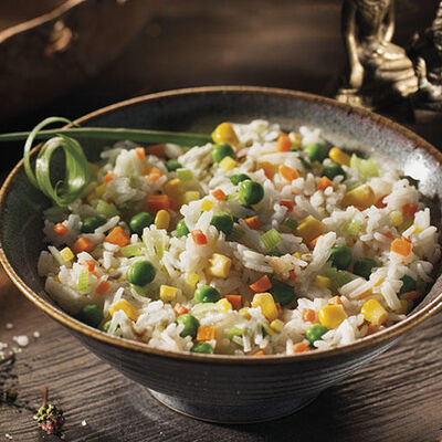 Mezcla de verduras y arroces - Arròs Basmati primavera