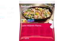 Mezcla de verduras y arroces - Sartén de arroz con salmón salvaje