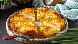 Pasteler&iacute;a - Pastel de coco y pi&ntilde;a