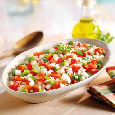 Mezcla de verduras y arroces - Sofrito Mediterráneo