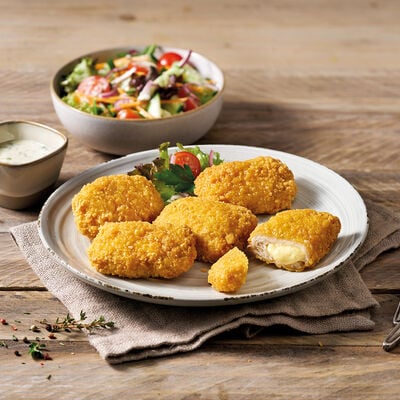  - Mini cordon bleu de pollastre i formatge