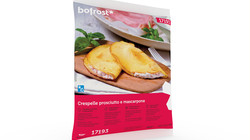 Especialidades - Cr&ecirc;pes de jam&oacute;n y Mascarpone