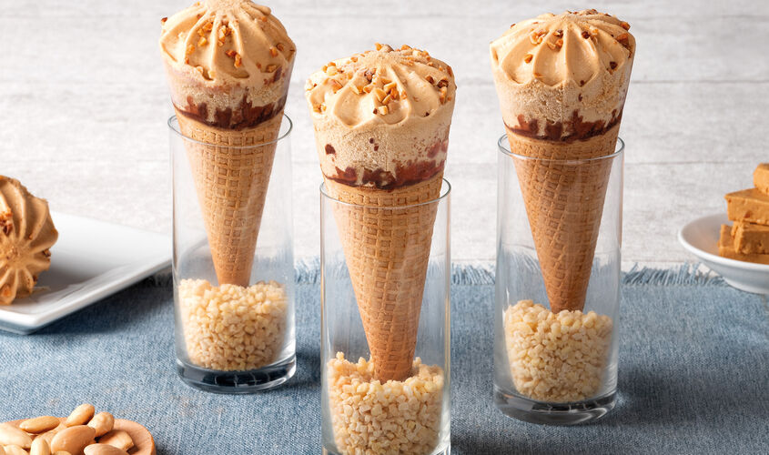 Conos y Sándwiches - Conos Supreme de Turrón de Jijona