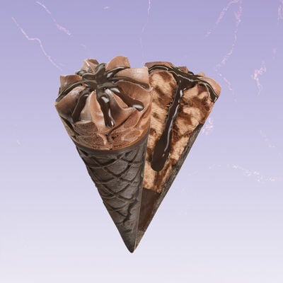 Conos y S&aacute;ndwiches - Conos de chocolate