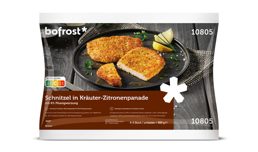  - Filets empanats de porc amb herbes i llimona