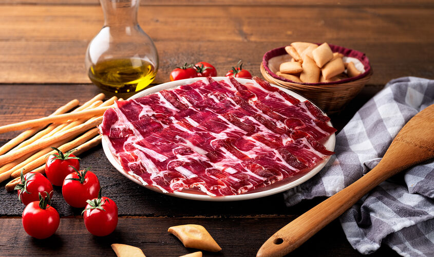 Charcutería - Paleta de cebo de campo ibérico 50% raza ibérica