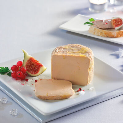 Navidad - Foie gras de pato con trozos mi-cuit