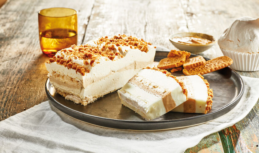 Pastelería - Merengue con caramelo salado