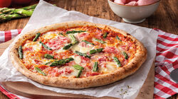 Pizzas - Pizza Esp&aacute;rragos y Jam&oacute;n cocido