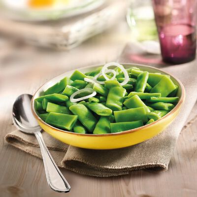 Natural - Mongetes planes trossejades 1 kg