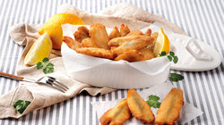Preparado - Seitons papallona en tempura