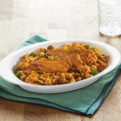 Promoci&oacute;n 5 plus 1 - Arroz con pollo al curry