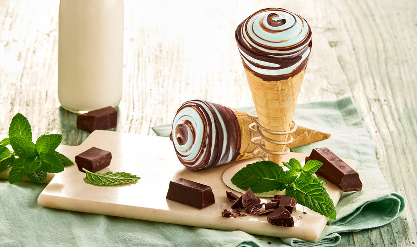 Conos y S&aacute;ndwiches - Cornet Mistery Menta & Xocolata
