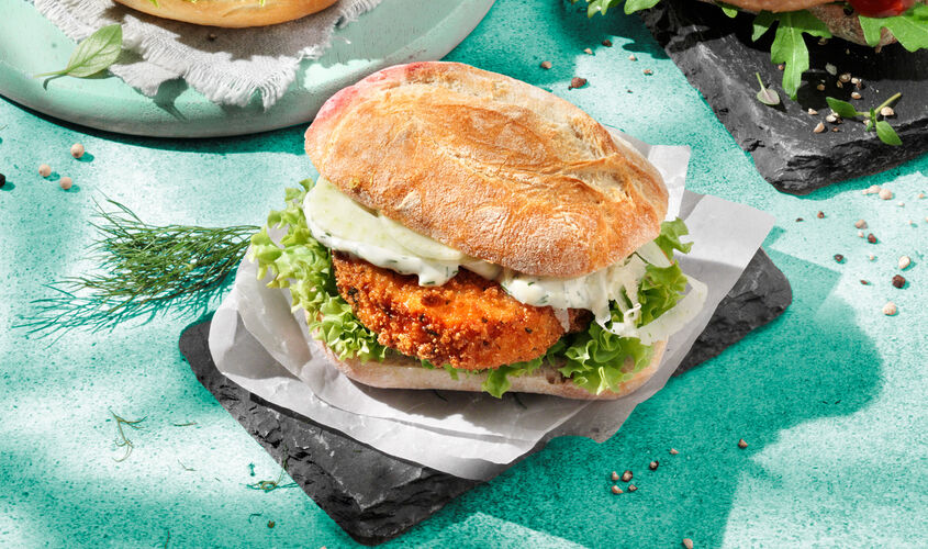 Salm&oacute;n - Hamburguesa de salm&oacute;n