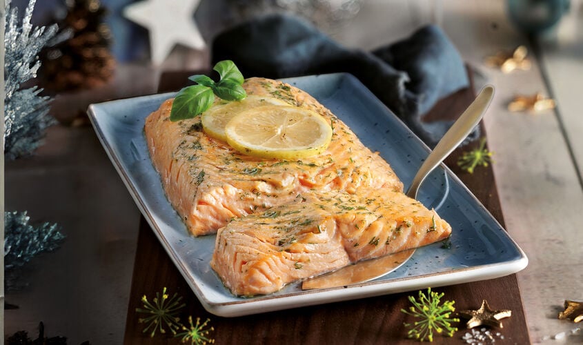Preparado - Salmón con limón y hierbas