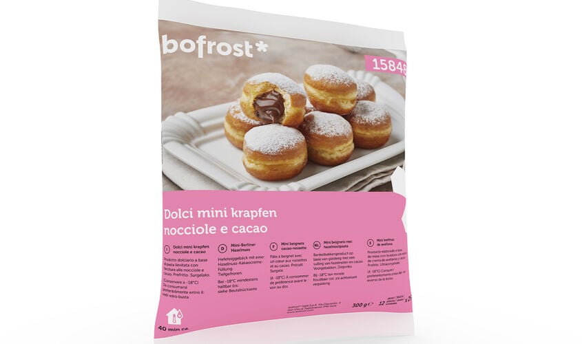 Pasteler&iacute;a - Mini berlinas con chocolate