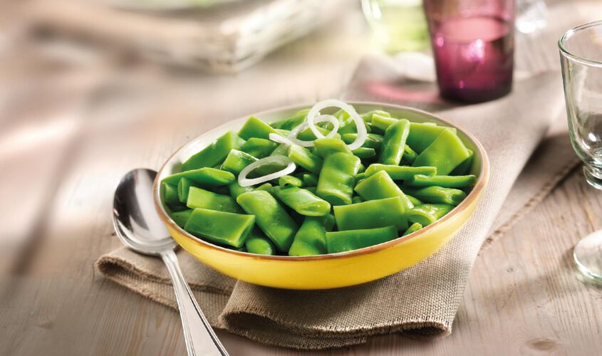 Natural - Mongetes planes trossejades 1 kg