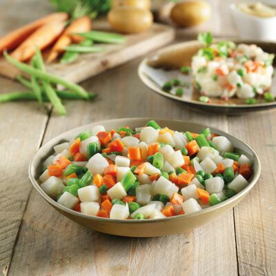 Mezcla de verduras y arroces - Verdura per a ensalada russa
