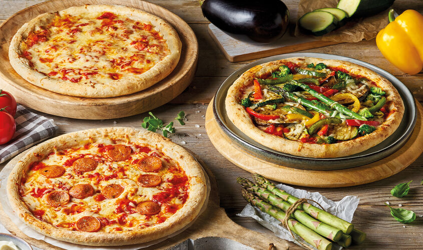 Pizzas - Trio especial