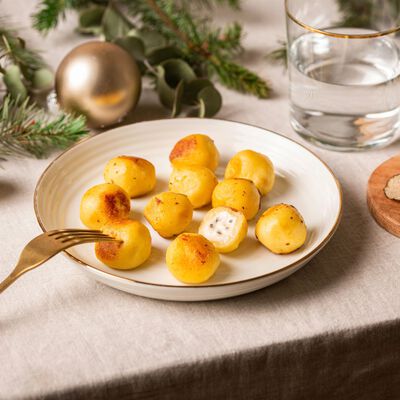 Pasta - Gnocchi farcits de mascarpone i t&ograve;fona