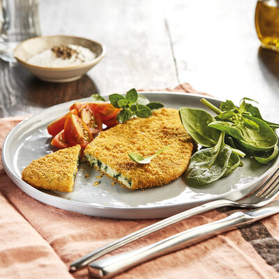 Carne - Filetes de pollo con espinacas