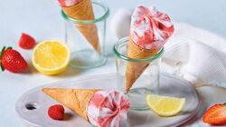 Conos y S&aacute;ndwiches - Conos lim&oacute;n & frutas rojas