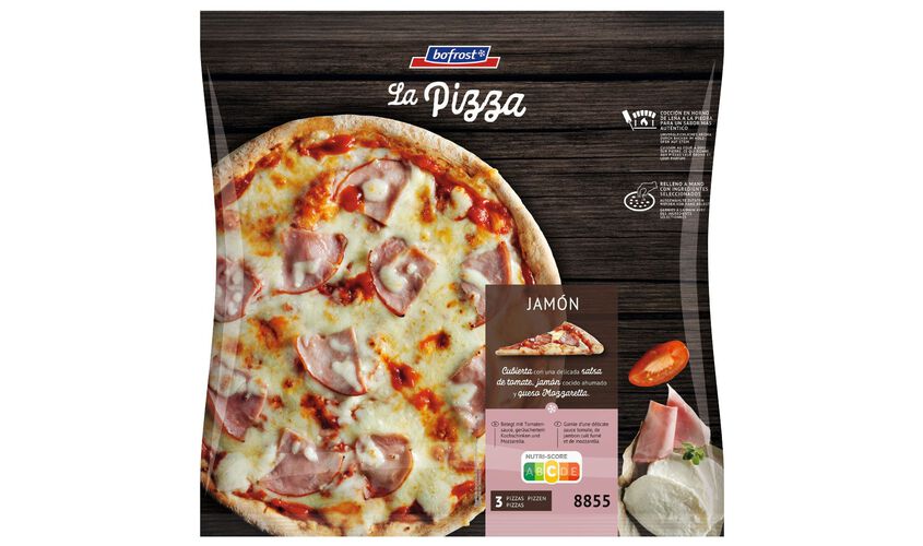Pizzas - Pizza Jam&oacute;n (3 unidades)