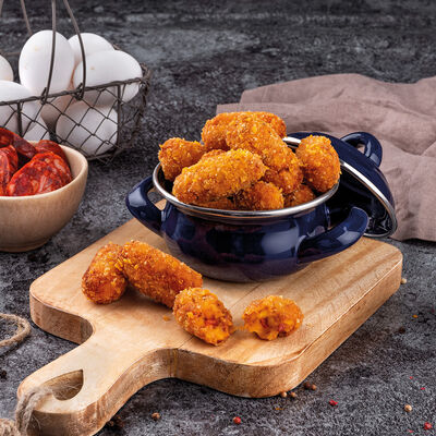 Especialidades - Croquetes de xoriço i ou ferrat