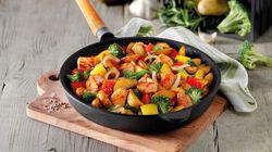 Salteados de verduras - Sart&eacute;n de pollo con verduras