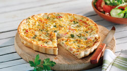 Especialidades - Quiche de porro amb bac&oacute;