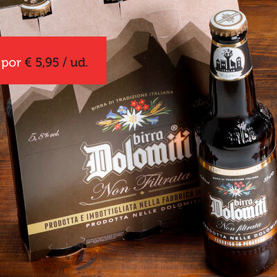 Cerveza - Cerveza Dolomiti Sin filtrar