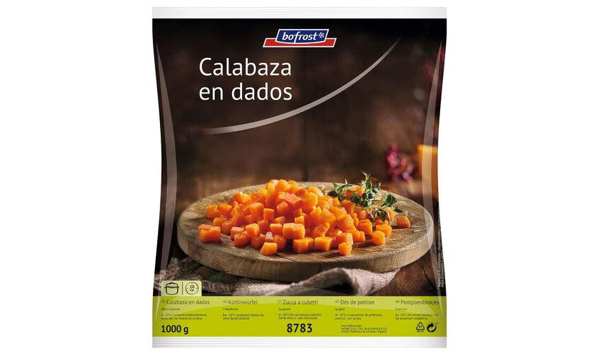 Natural - Carbassa a daus