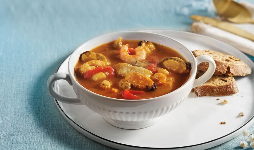 Marisco y Cefal&oacute;podo - Caldereta de pescado y marisco