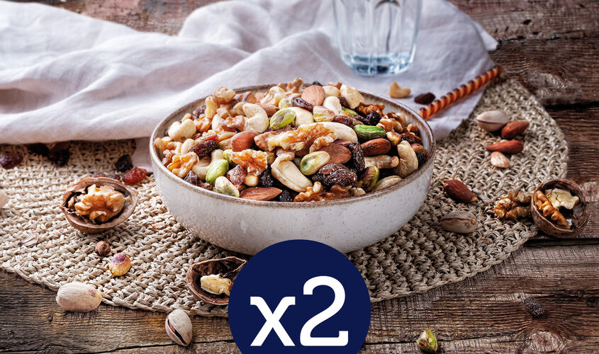 Conservas - Mix de frutos secos crudos x 2