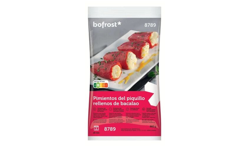 Preparada - Pebrots del piquillo farcits de bacallà