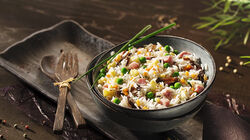 Mezcla de verduras y arroces - Arr&ograve;s basmati 5 Del&iacute;cies