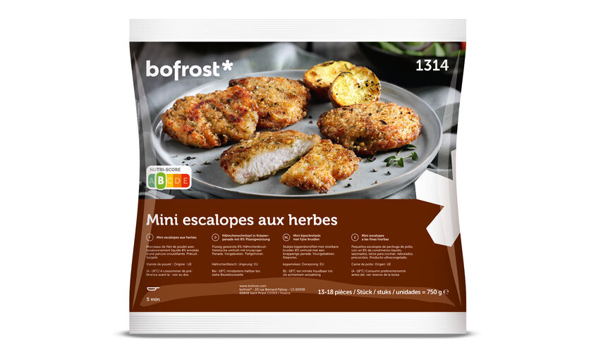  - Mini escalopes a las finas hierbas