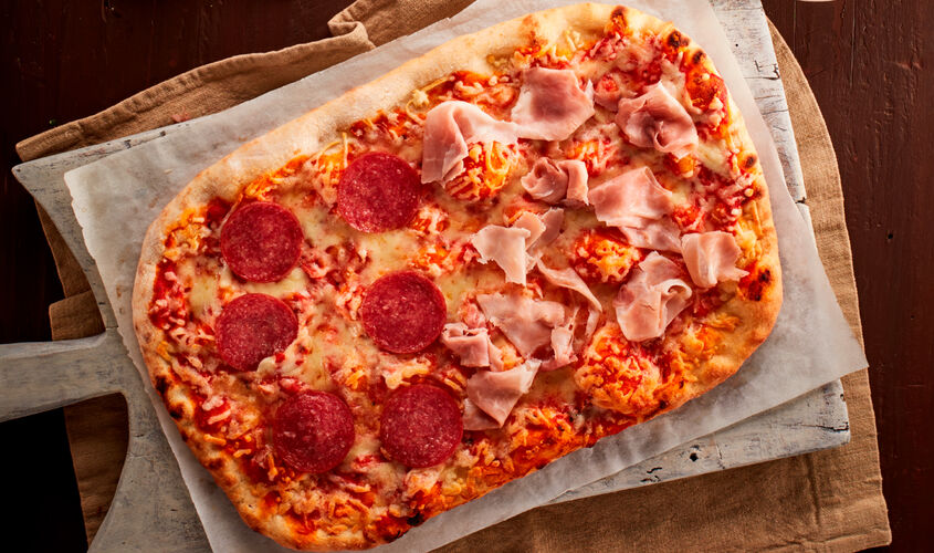 Pizzas - La gran pizza R&uacute;stica
