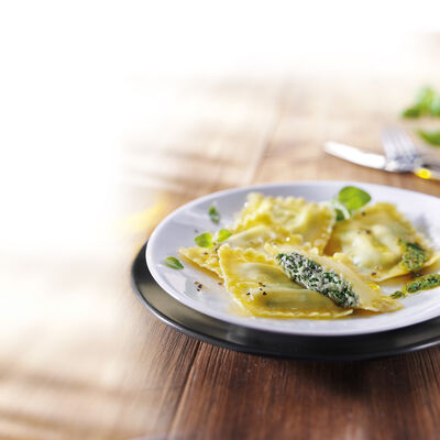 Pasta - Ravioli Ricotta i espinacs