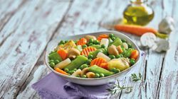 Mezcla de verduras y arroces - Menestra de la huerta